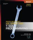 Image for Inside Microsoft SQL server 2005: T-SQL programming