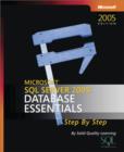 Image for Microsoft SQL server 2005: database essentials : step by step