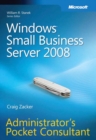 Image for Windows small business server 2008: administrator&#39;s pocket consultant