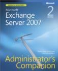 Image for Microsoft Exchange server 2007 administrator&#39;s companion