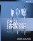 Image for Microsoft Office SharePoint Server 2007 administrator&#39;s companion