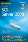 Image for Microsoft SQL Server 2008 administrator&#39;s pocket consultant