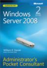 Image for Windows server 2008 administrator&#39;s pocket consultant
