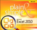 Image for Microsoft Excel 2010 Plain &amp; Simple