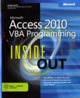 Image for Microsoft Access 2010 : VBA Programming Inside out
