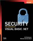 Image for Security for Microsoft Visual Basic .NET