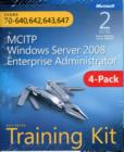 Image for MCITP Windows Server 2008 enterprise administrator  : training kit 4-pack: Exams 70-640, 70-642, 70-643, 70-647