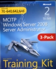 Image for MCITP Windows Server 2008 server administrator  : training kit 3-pack: Exams 70-640, 70-642, 70-646