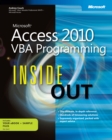 Image for Microsoft Access 2010: VBA programming inside out