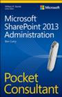 Image for Microsoft SharePoint 2013 administration pocket consultant