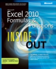 Image for Microsoft Excel 2010 formulas and functions inside out