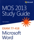 Image for MOS 2013 Study Guide for Microsoft Word