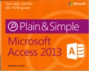 Image for Microsoft Access 2013 plain &amp; simple