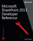 Image for Microsoft SharePoint 2013 developer reference