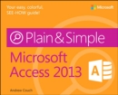 Image for Microsoft Access 2013 Plain &amp; Simple