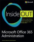 Image for Microsoft Office 365 administration inside out