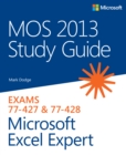 Image for MOS 2013 study guide for Microsoft Excel Expert