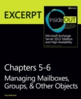 Image for Managing Mailboxes, Groups, &amp; Other Objects: EXCERPT from Microsoft Exchange Server 2013 Inside Out