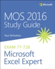 Image for MOS 2016 study guide for Microsoft Excel expert