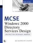 Image for Mcse Instructor Manual: Designing Windows 2000 Directory