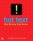Image for Hot text  : web writing that works