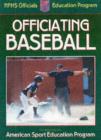 Image for Officiating baseball