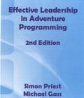 Image for Effective leadership in adventure programming