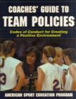 Image for Coaches&#39; Guide to Team Policies