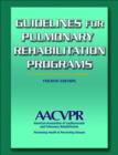 Image for Guidelines for pulmonary rehabilitation programs