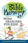 Image for Bible Memory Word Searches for Kids