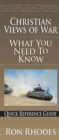 Image for Christian Views of War: What You Need to Know