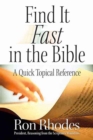 Image for Find it Fast in the Bible