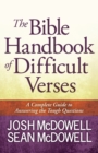 Image for The Bible Handbook of Difficult Verses