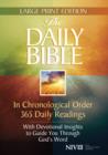 Image for The Daily Bible (R) Large Print