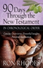 Image for 90 days through the New Testament in chronological order