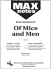 Image for Of Mice and Men (MAXNotes Literature Guides)