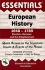 Image for European History: 1648 to 1789 Essentials