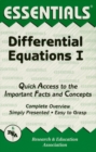 Image for Differential Equations I Essentials