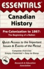Image for Canadian History: Pre-Colonization to 1867 Essentials