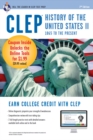 Image for CLEP History of the U.S. II w/ Online Practice Exams