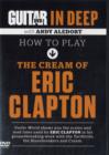 Image for HOW TO PLAY THE CREAM OF ERIC CLAPTON