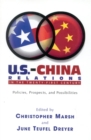 Image for U.S.-China relations in the twenty-first century  : policies, prospects, and possibilities