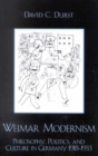 Image for Weimar Modernism