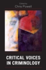 Image for Critical Voices in Criminology