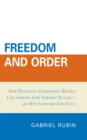 Image for Freedom and Order