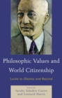 Image for Philosophic Values and World Citizenship