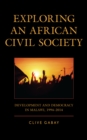 Image for Exploring an African Civil Society