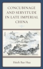 Image for Concubinage and Servitude in Late Imperial China