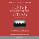 Image for The Five Dysfunctions of a Team : A Leadership Fable