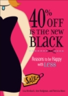 Image for 40% Off Is the New Black